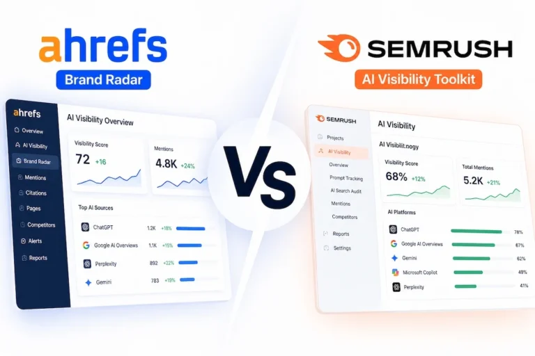 Semrush vs Ahrefs for AI Search: Query Fan-Out, Brand Tracking and AI Visibility Compared