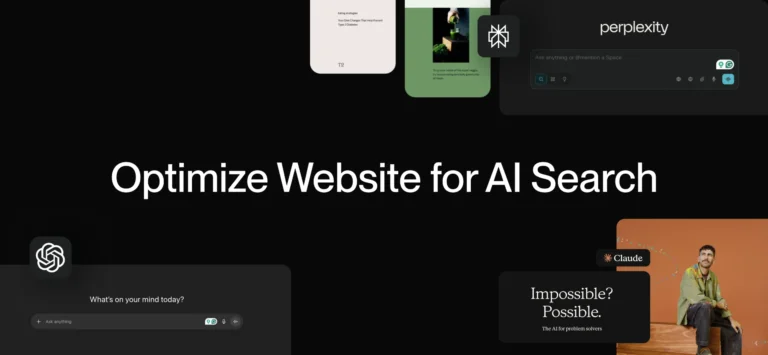How to Optimize a Website for AI Search: AEO, GEO, Schema and llms.txt